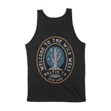 Austin Western Cactus Tank Top Black back