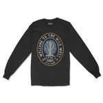 Austin Western Cactus Longsleeve in Black - front view