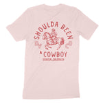 Denver Western Cowboy T-Shirt Soft Pink back