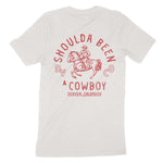 Denver Western Cowboy T-Shirt Vintage White back