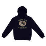 Austin Viva Cowgirl Hoodie Navy front