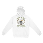 Austin Hoodie in White - front view