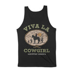 Austin Viva Cowgirl Tank Top Black back