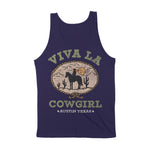 Austin Viva Cowgirl Tank Top Navy back