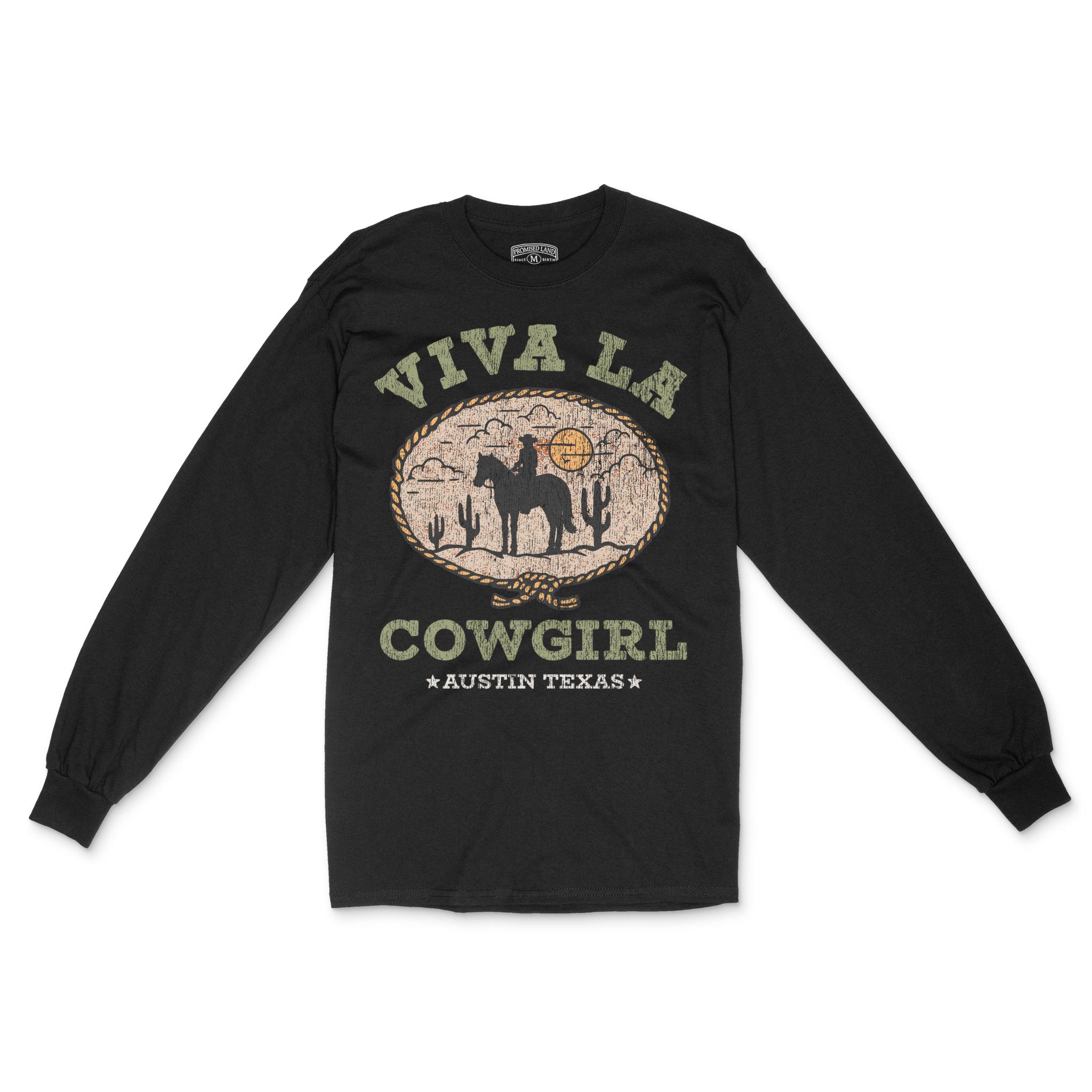 Austin Longsleeve in Black - front view