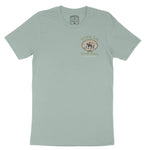 Austin Viva Cowgirl T-Shirt Dusty Blue front