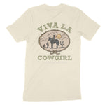 Austin Viva Cowgirl T-Shirt Natural back