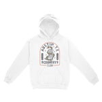 Austin Hoodie in White - front view