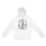 Austin Hoodie in White - front view