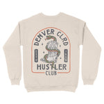Denver Crewneck in Natural - back view
