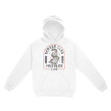 Denver Hoodie in White - front view