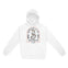 Denver Hoodie in White - front view