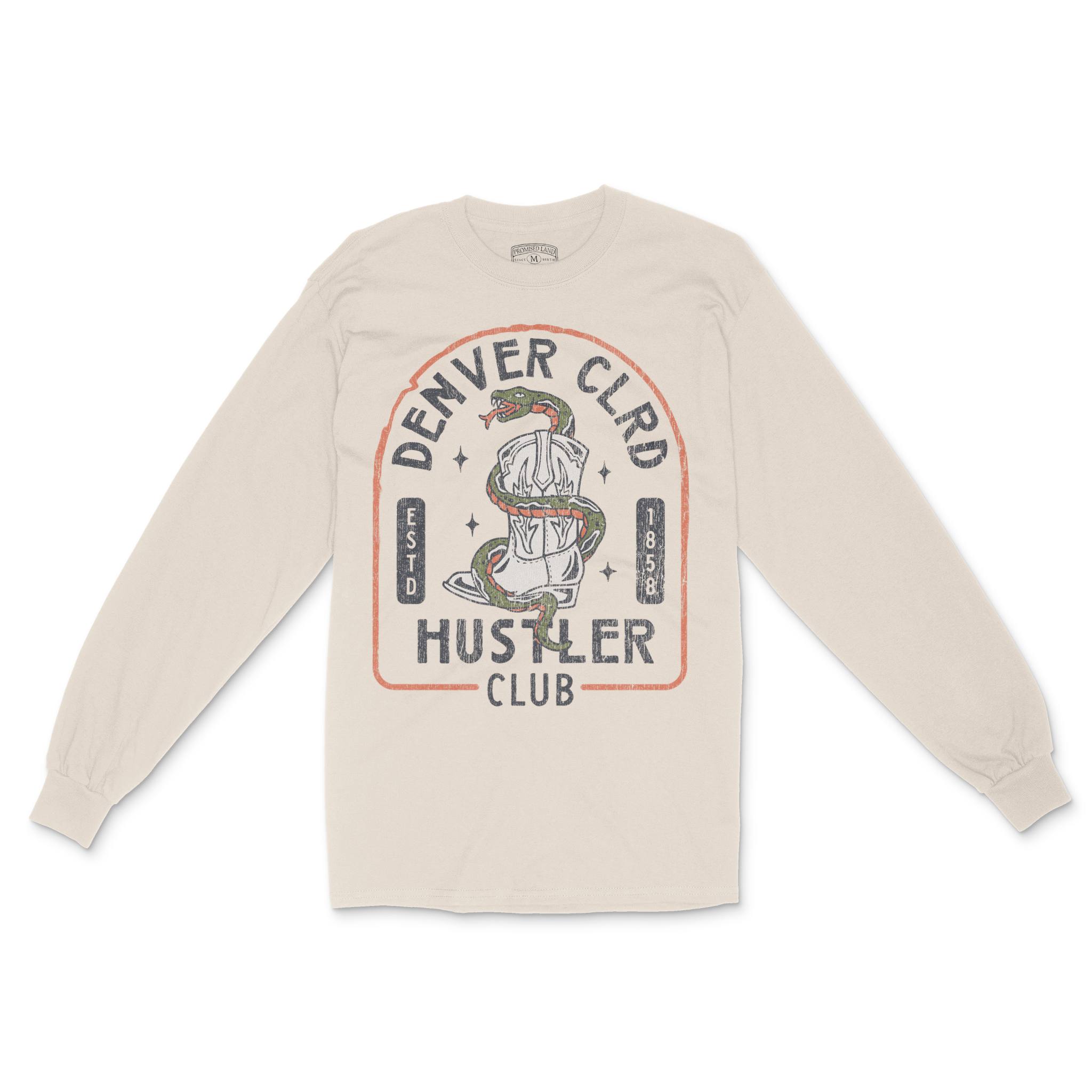 Denver Western Snake Longsleeve in Natural - front view