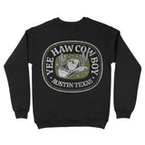 Austin Yee Haw Crewneck Black back