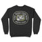 Austin Crewneck in Black - back view