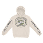 Austin Hoodie in Natural - front-sleeves view