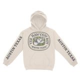 Austin Hoodie in Natural - front-sleeves view