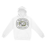 Austin Hoodie in White - front view