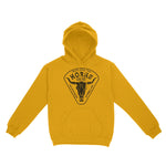 Austin Cattle Ranch Hoodie Gold front