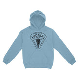 Austin Cattle Ranch Hoodie Light Blue front