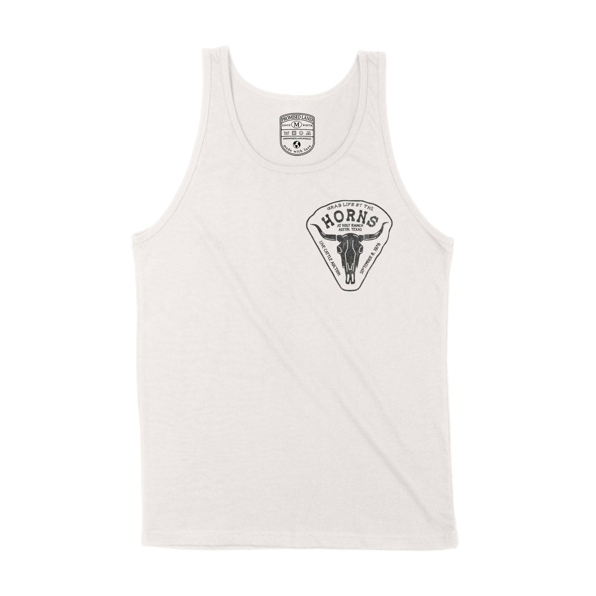 Austin Cattle Ranch Tank Top in Vintage - front view