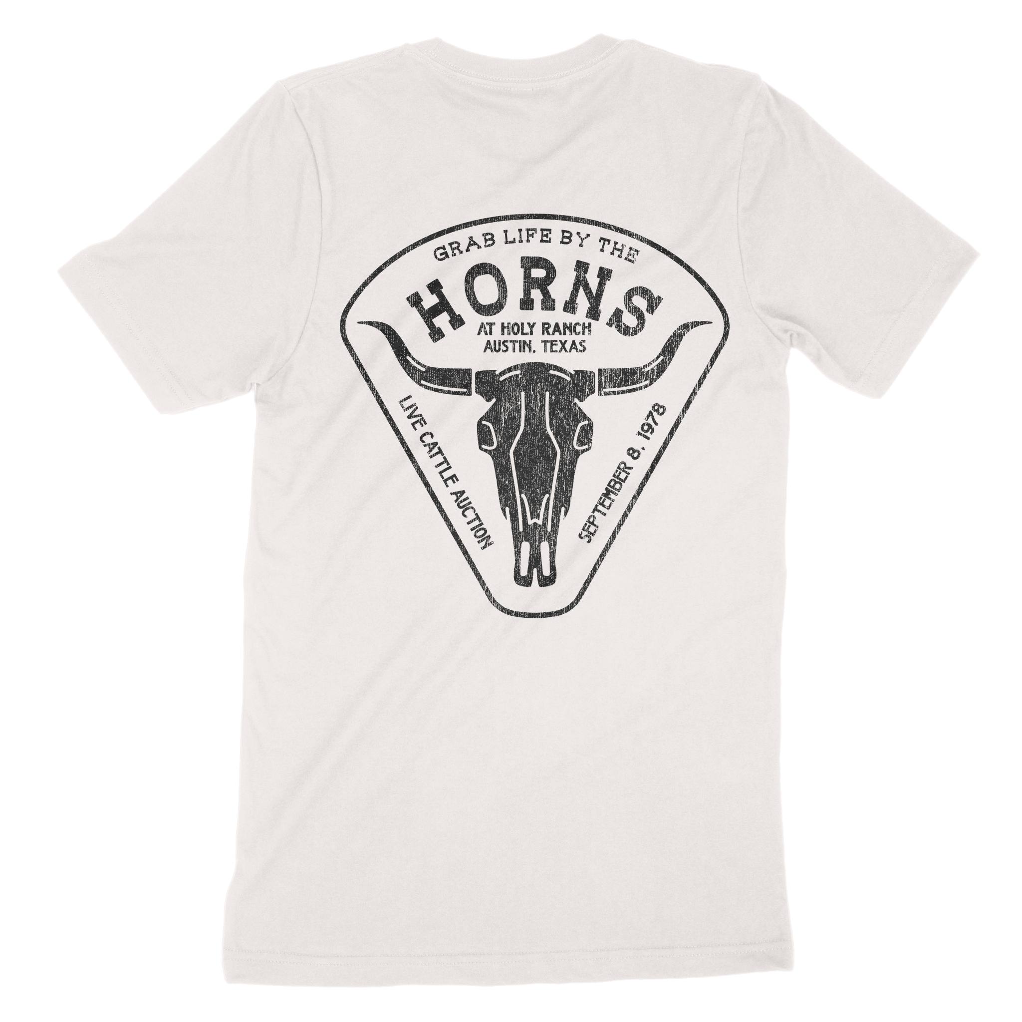 Austin Cattle Ranch T-Shirt in Vintage - back view