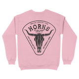 Denver Cattle Ranch Crewneck Light Pink back
