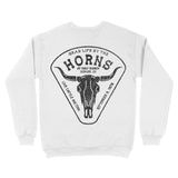 Denver Cattle Ranch Crewneck White back