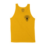 Denver Cattle Ranch Tank Top Gold front