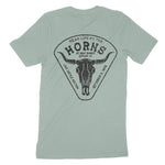 Denver Cattle Ranch T-Shirt Dusty Blue back