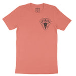 Denver Cattle Ranch T-Shirt Mauve front
