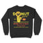 New York Crewneck in Black - back view