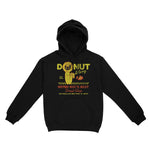 New York Donut Worry Hoodie Black front