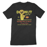 New York Donut Worry T-Shirt Black back