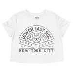 New York Secret Society Cropped Tee White front
