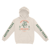 Austin Hoodie in Natural - front-sleeves view