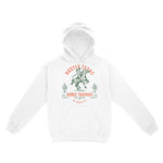 Austin Hoodie in White - front view