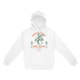 Austin Hoodie in White - front view