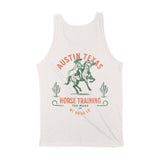 Austin Horse Training Tank Top in Vintage - back view
