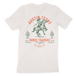 Austin Horse Training T-Shirt in Vintage - back view