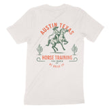 Austin Horse Training T-Shirt in Vintage - back view