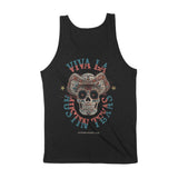 Austin Viva La Skull Tank Top Black back