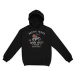 Austin Rodeo Show Hoodie Black front