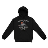 Austin Rodeo Show Hoodie Black front