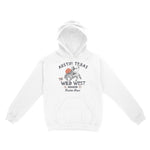Austin Hoodie in White - front view