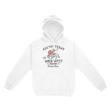 Austin Hoodie in White - front view