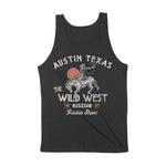 Austin Tank Top in Black - back view