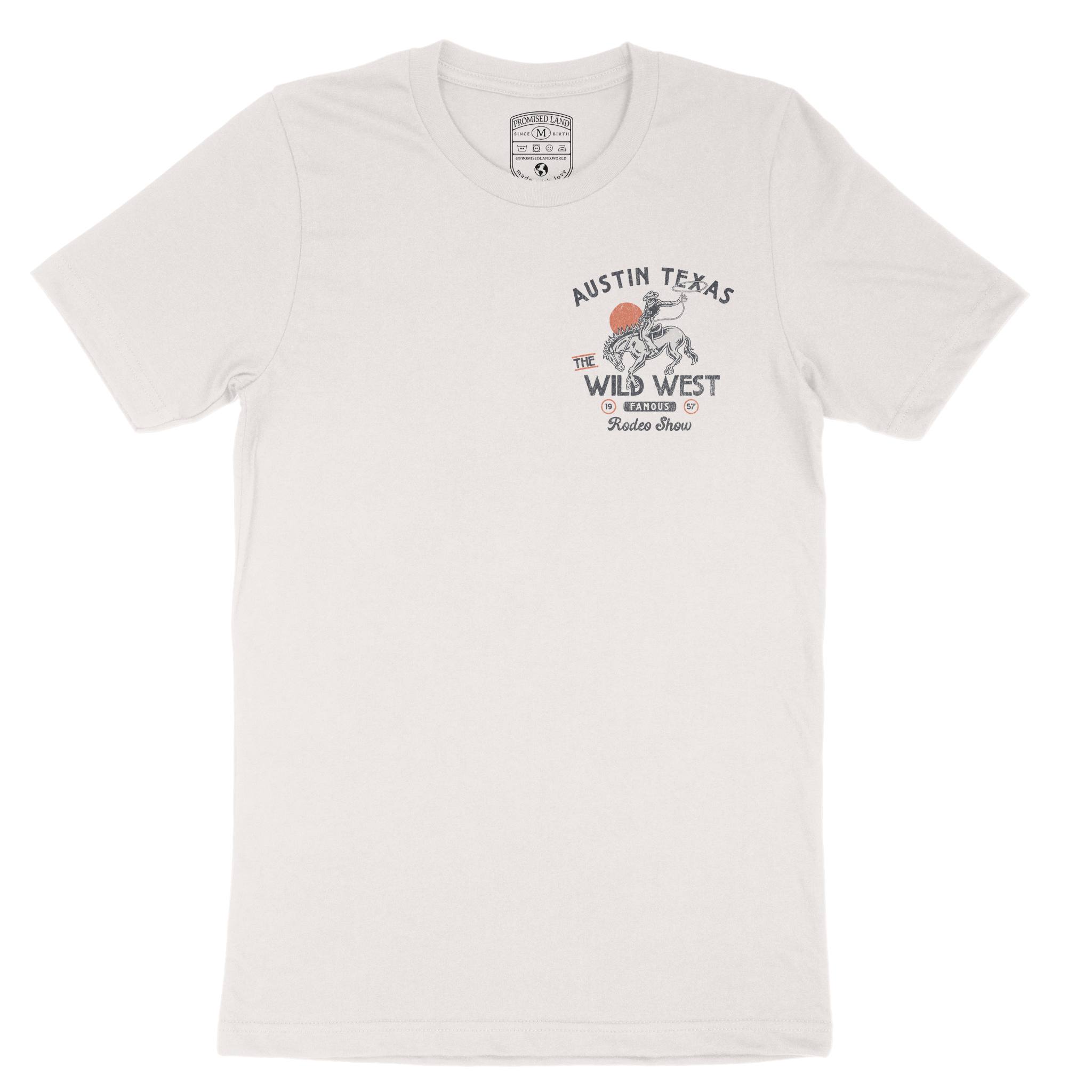 Austin Rodeo Show T-Shirt in Vintage - front view