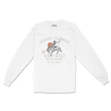 Denver Rodeo Show Longsleeve in White - front view