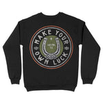 Austin Horse Shoe Crewneck Black back